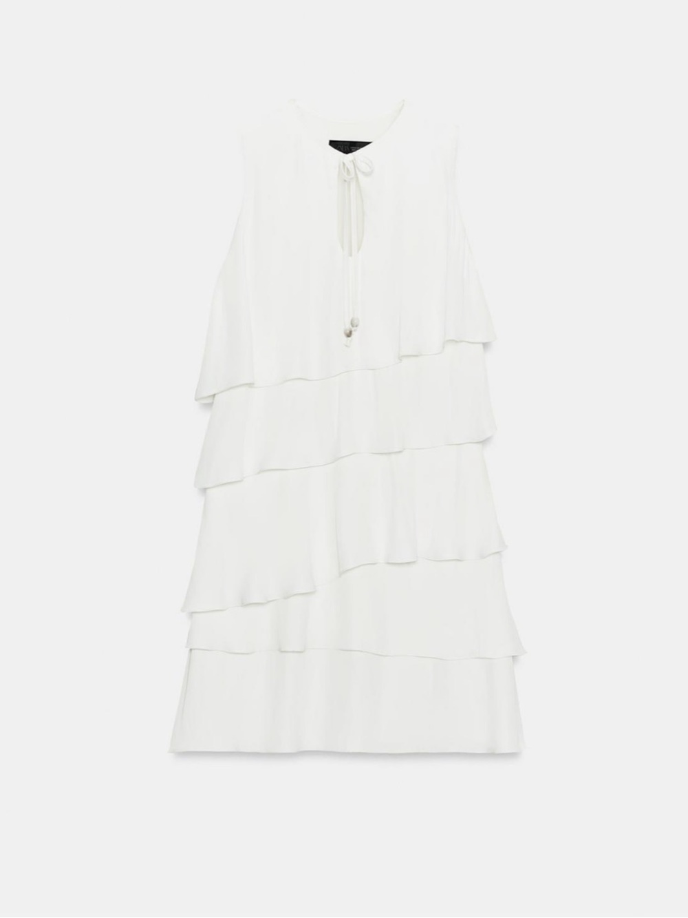 Zara Short Ruffled Dress - Picture 3 of 7